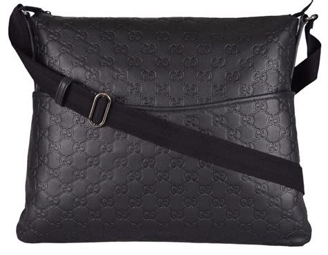 large gucci crossbody bag leather saddle|does gucci still make guccissima.